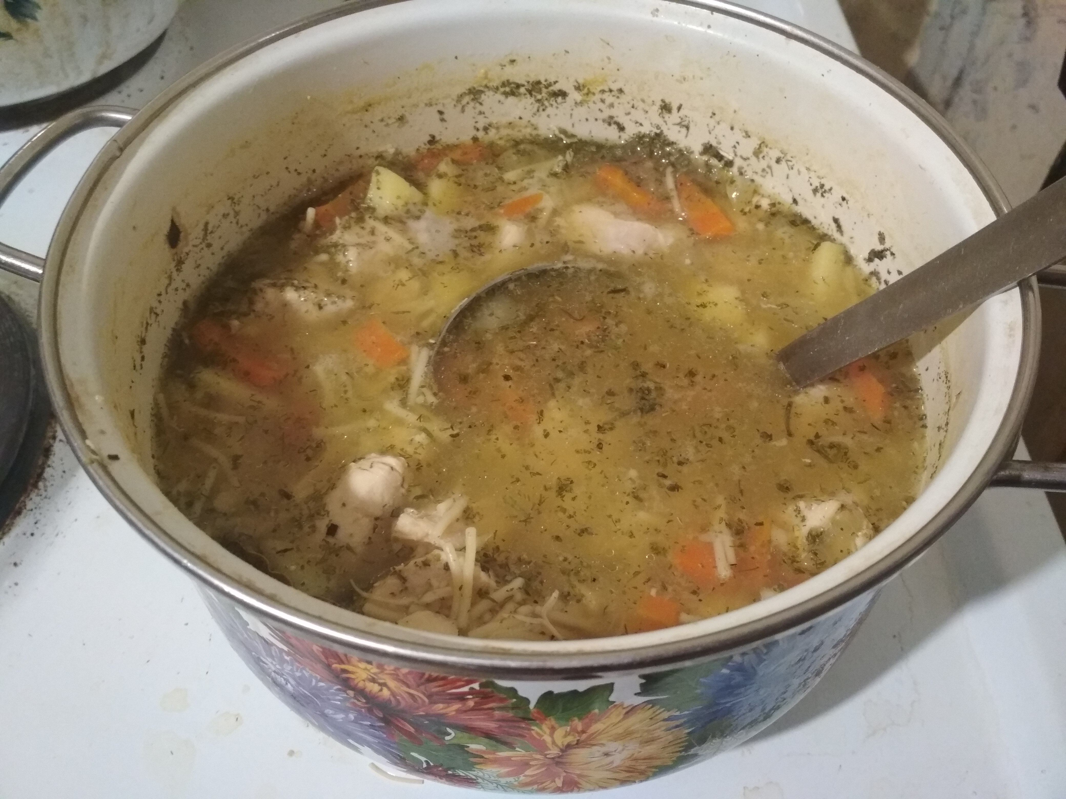 Эко-кулинария: куриный суп с вермишелью «Аппетитный»  - фото 2