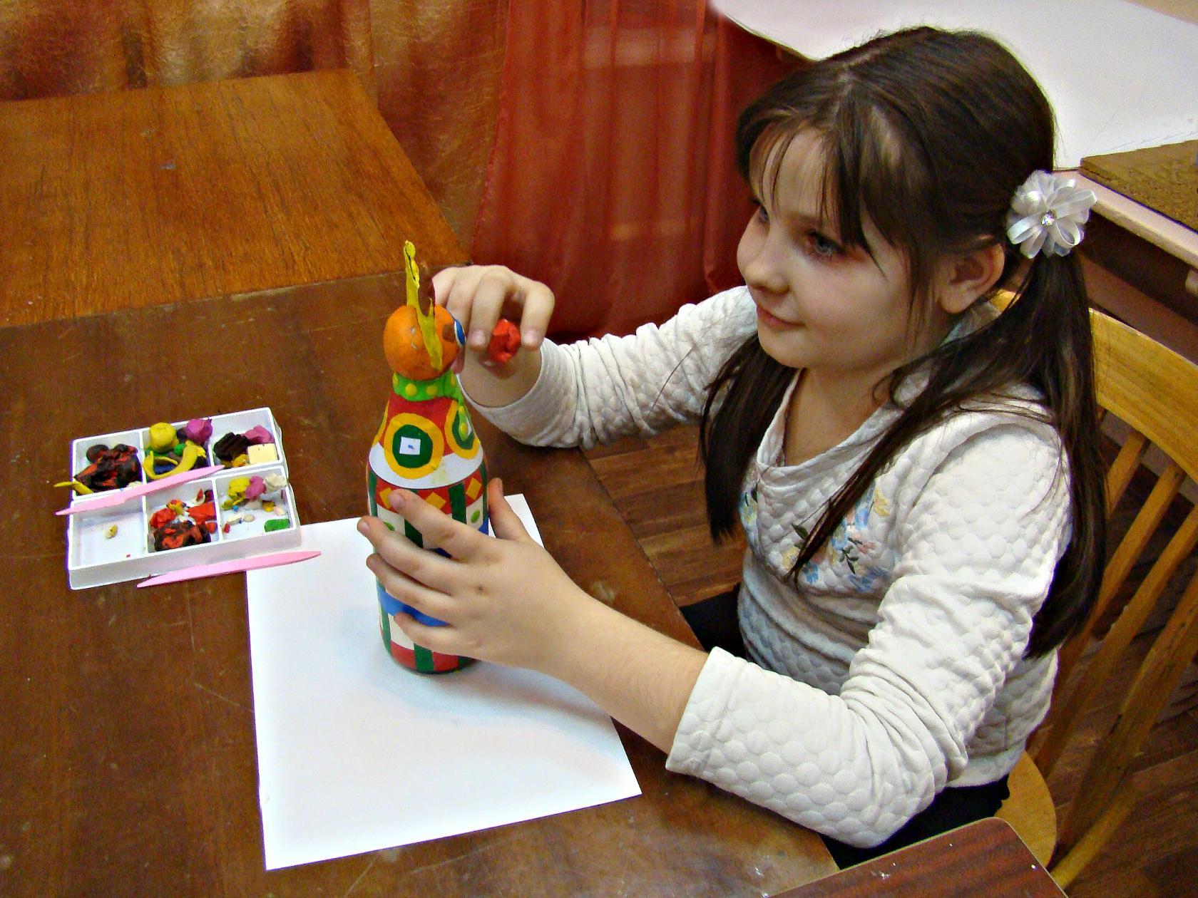 Новогодние игрушки  и поделки руками детей Моршанского района - фото 1