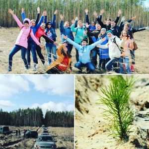 Как помогали волонтеры воронежскому лесу в 2018 году - фото 1